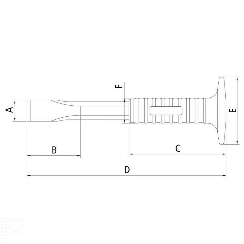 Talhadeira Com Empunhadura 8,5'' Tramontina Pro Tramontina - 2