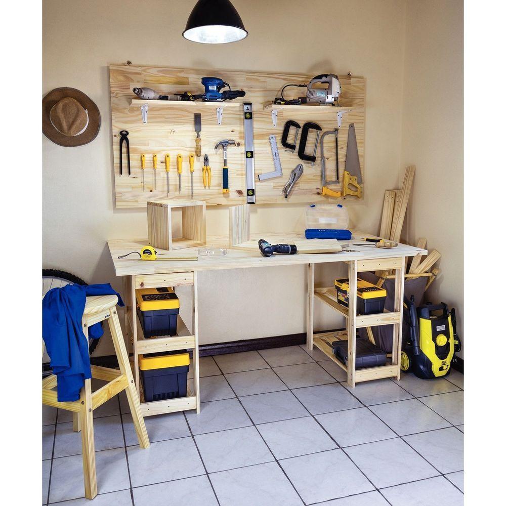 Painel Tramontina Modulare Madeira Pinus Acabamento Natural Cc 1200x800x25mm Tramontina - 2