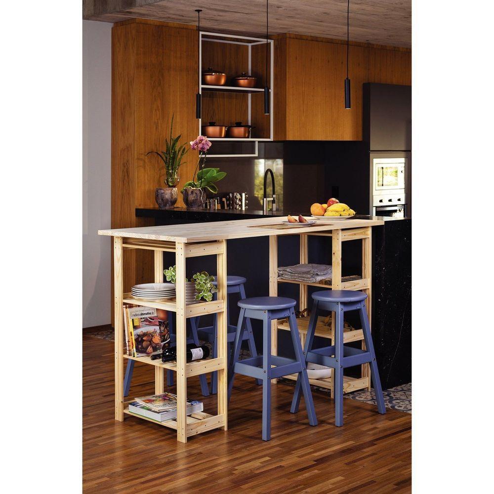 Painel Tramontina Modulare Madeira Pinus Acabamento Natural Cc 1200x800x25mm Tramontina - 3