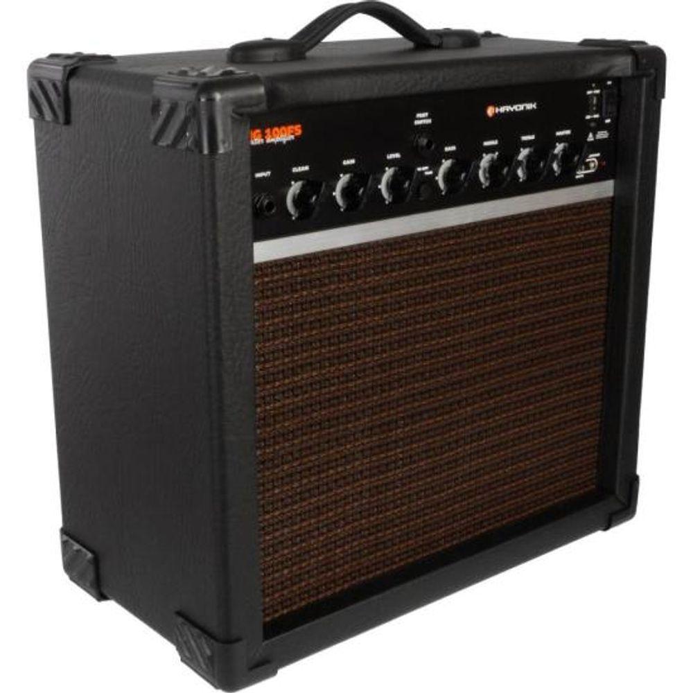 Cubo Para Guitarra Hayonik Hg100fs 100w Preto - 5