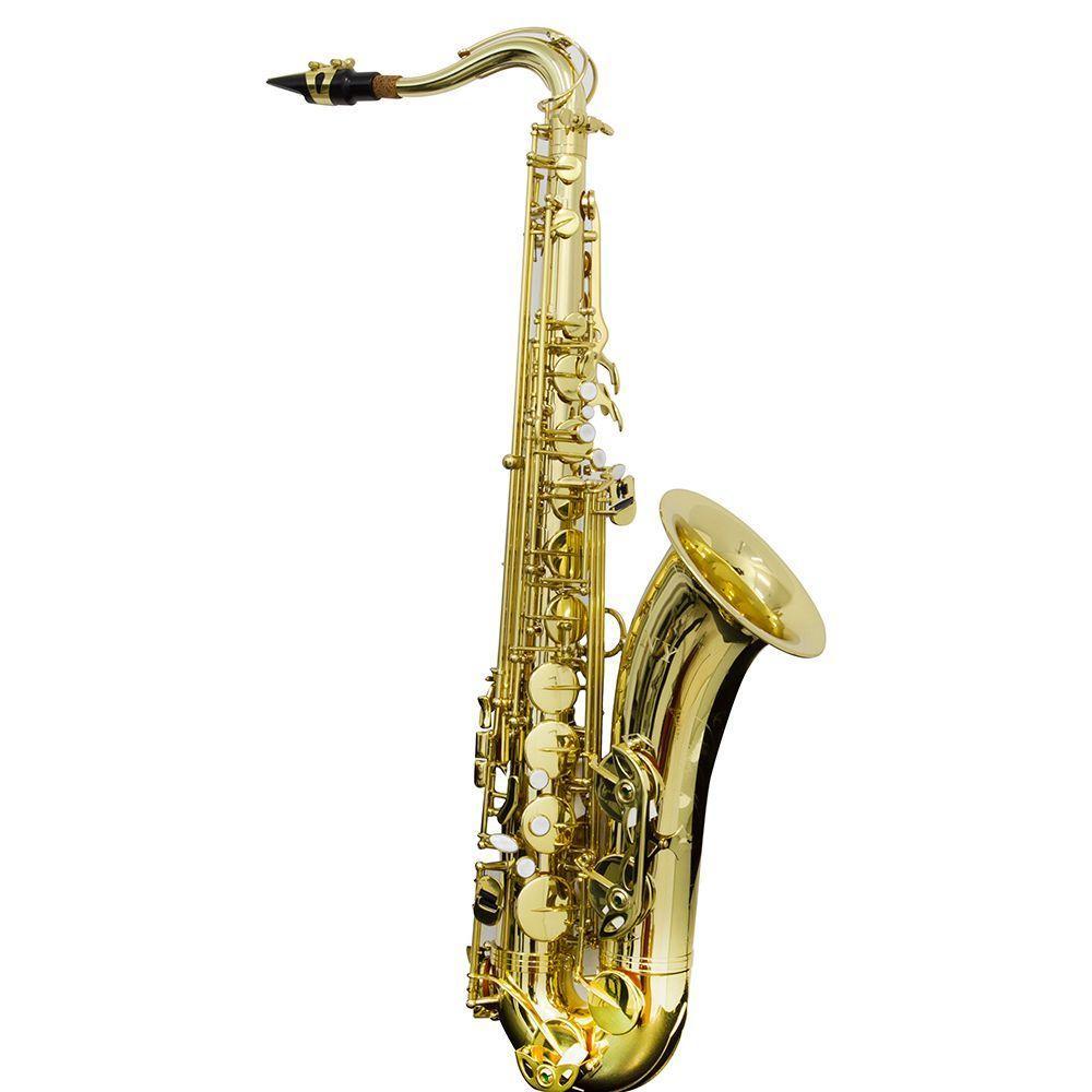 Saxofone Tenor Ts 200 Laqueado Dourado Com Case New York - 1