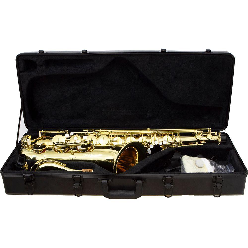 Saxofone Tenor Ts 200 Laqueado Dourado Com Case New York - 3