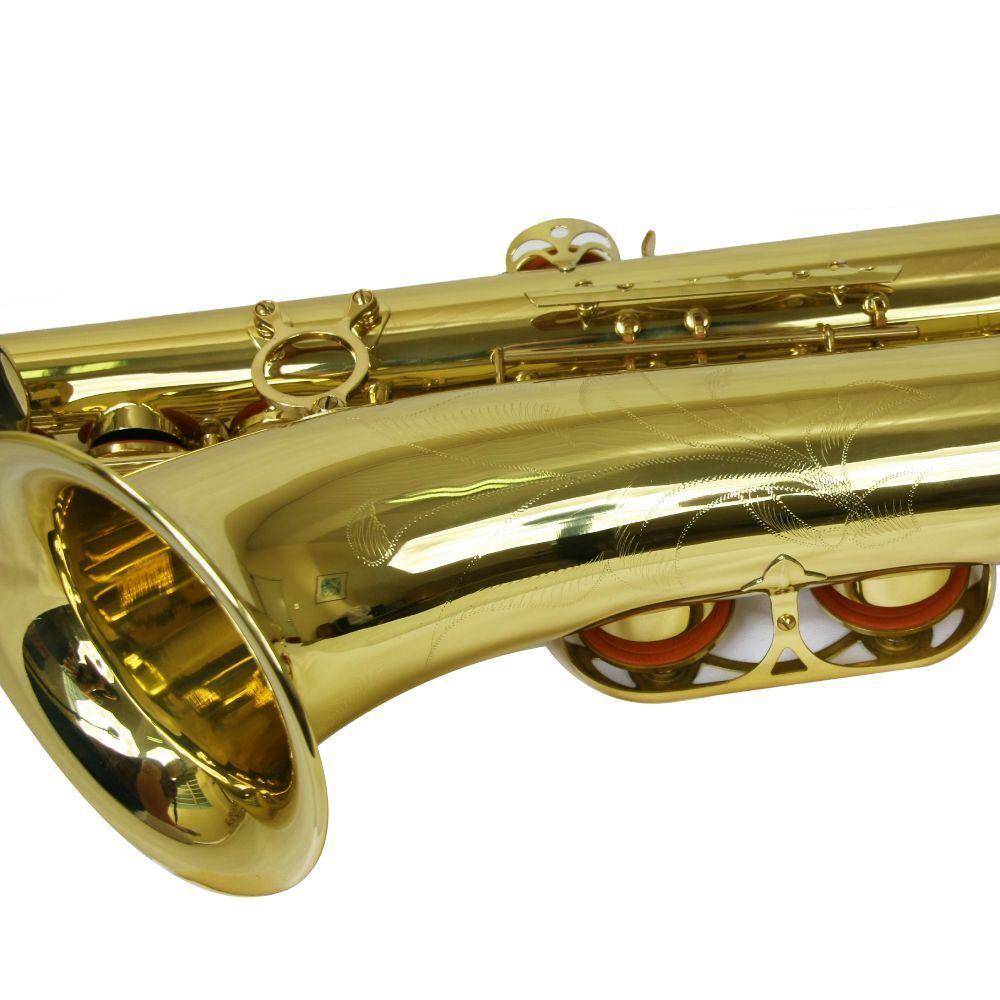 Saxofone Tenor Ts 200 Laqueado Dourado Com Case New York - 9