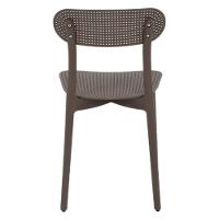 Kit 2 Cadeiras Área Externa Verte Rivatti Fibra Natural Sustentável Polipropileno Café Proteção Uv - 5