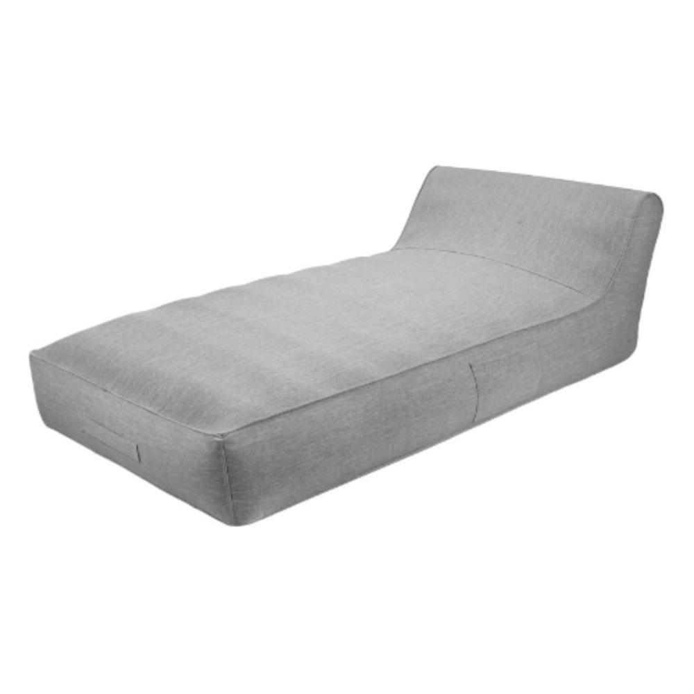Chaise Inflável Área Externa Outdoor Like Rivatti Capa Linho Cinza Com Proteção Uv Capa Interna Pvc - 1