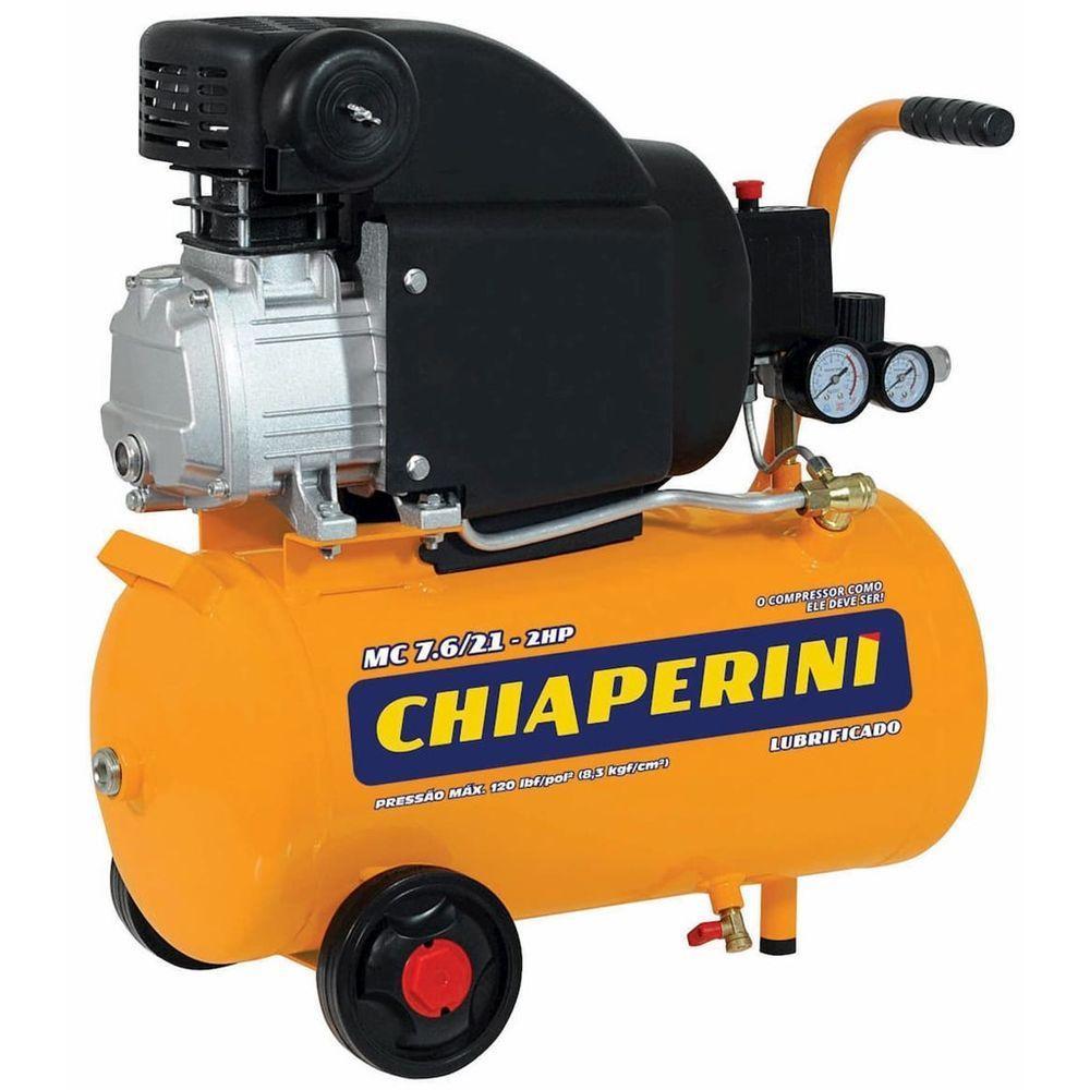Compressor Chiaperini Mc 7.6 21 Litros 120 Lbs 2 Cv 220v - 1
