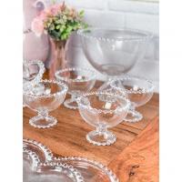 Conjunto 6 Taças Cristal Para Sobremesa Pearl 11 Cm X 9 Cm Transparente - 2