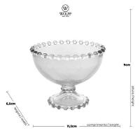 Conjunto 6 Taças Cristal Para Sobremesa Pearl 11 Cm X 9 Cm Transparente - 5