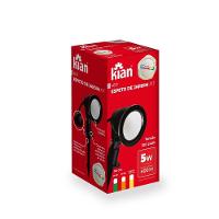 Kit 9 Espetos Luminárias Jardim Led 5w Verde Bivolt - 4