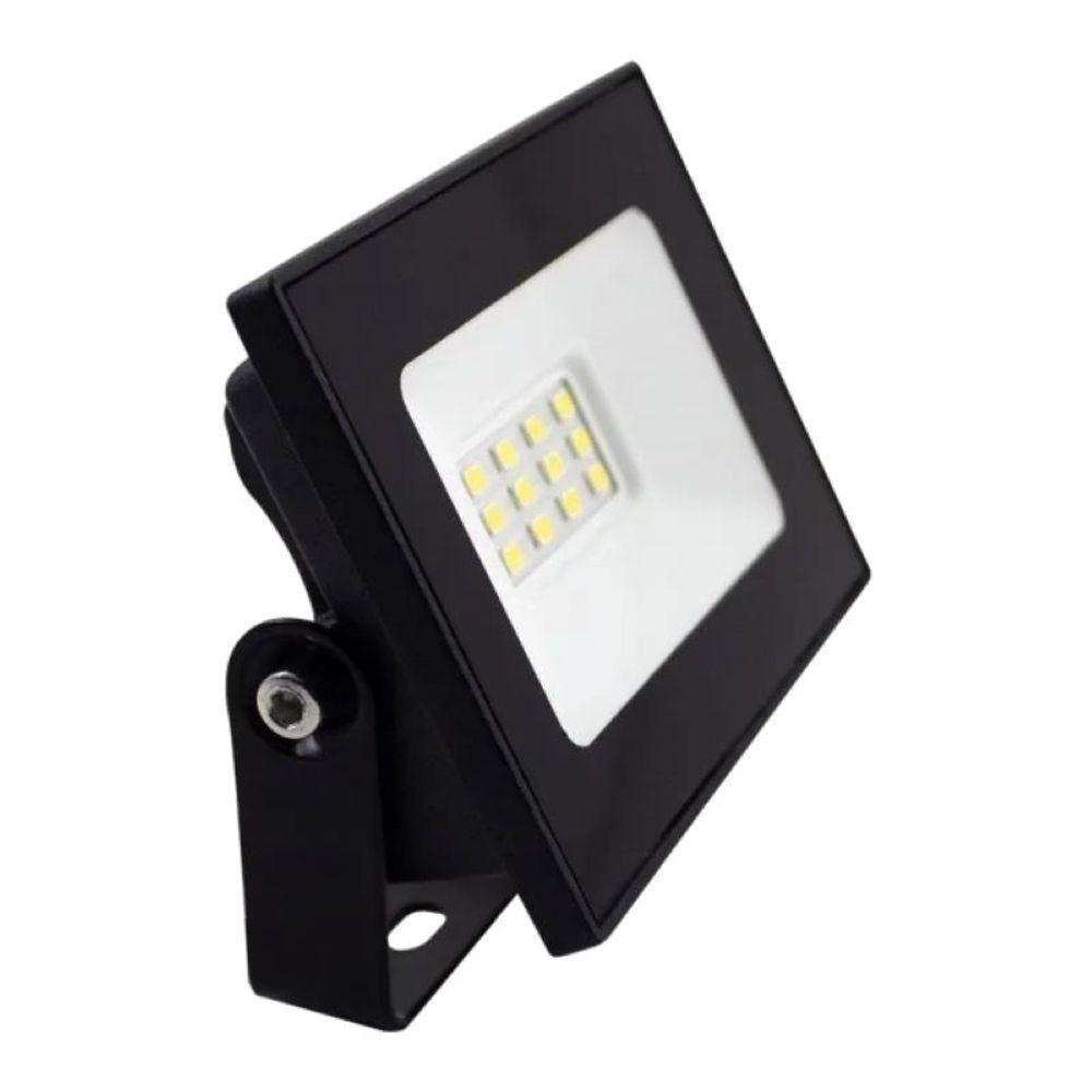 Kit 2 Mini Refletores Projetores 20w Branca Fria 7,5x7,5x2cm - 2