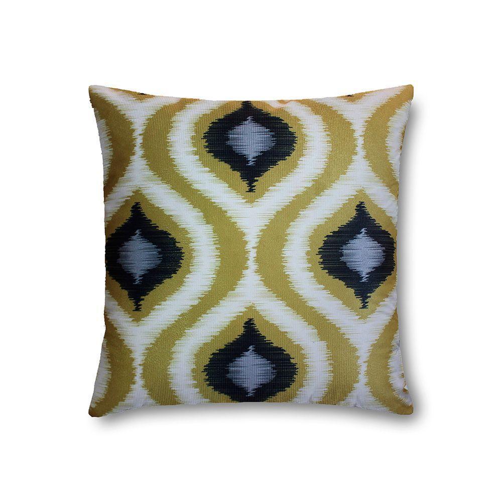 Capa De Almofada Suede Digital Abstrato - 1