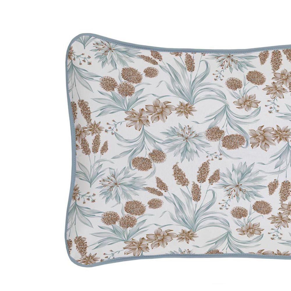 Fronha Avulsa Malha Estampada Com Viés Europa - 1