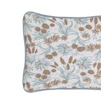 Fronha Avulsa Malha Estampada Com Viés Europa - 1