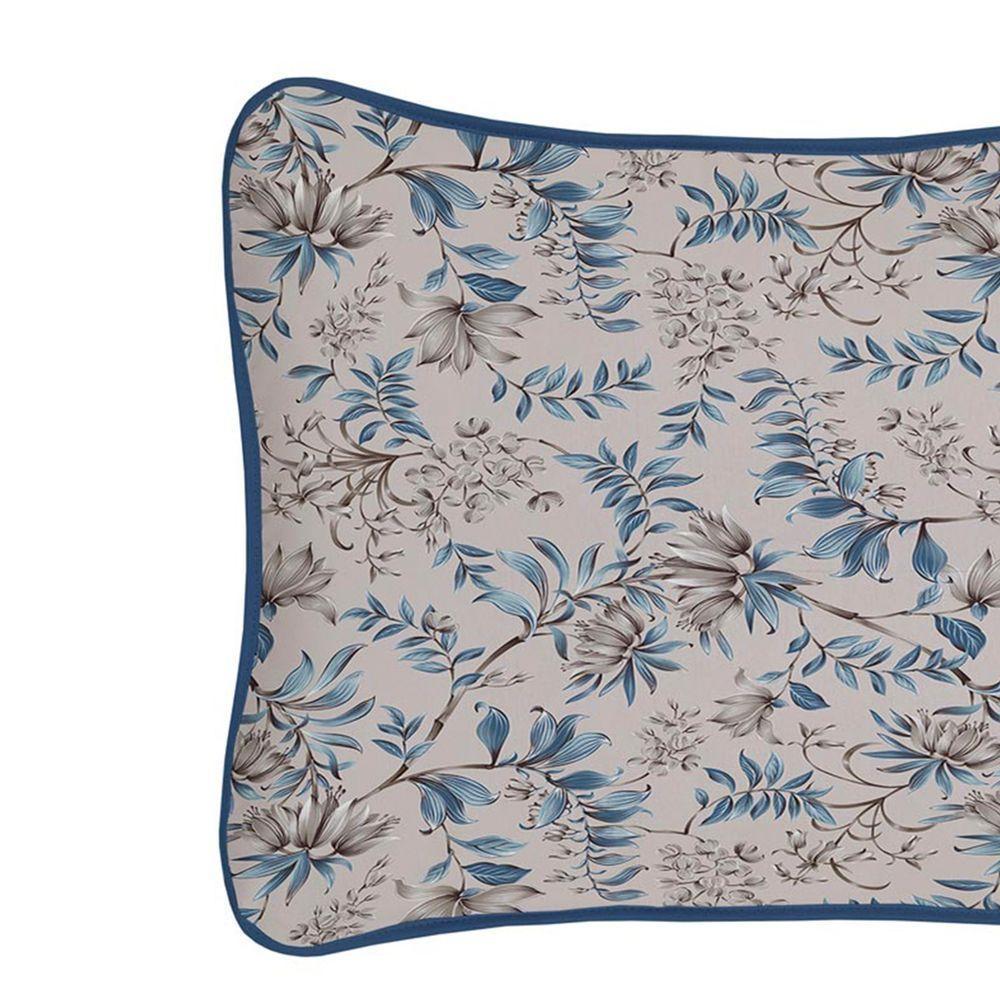 Fronha Avulsa Malha Estampada Com Viés Europa - 3