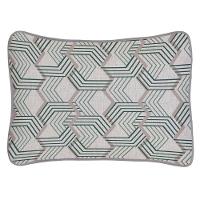 Fronha Avulsa Malha Estampada Com Viés Europa - 1