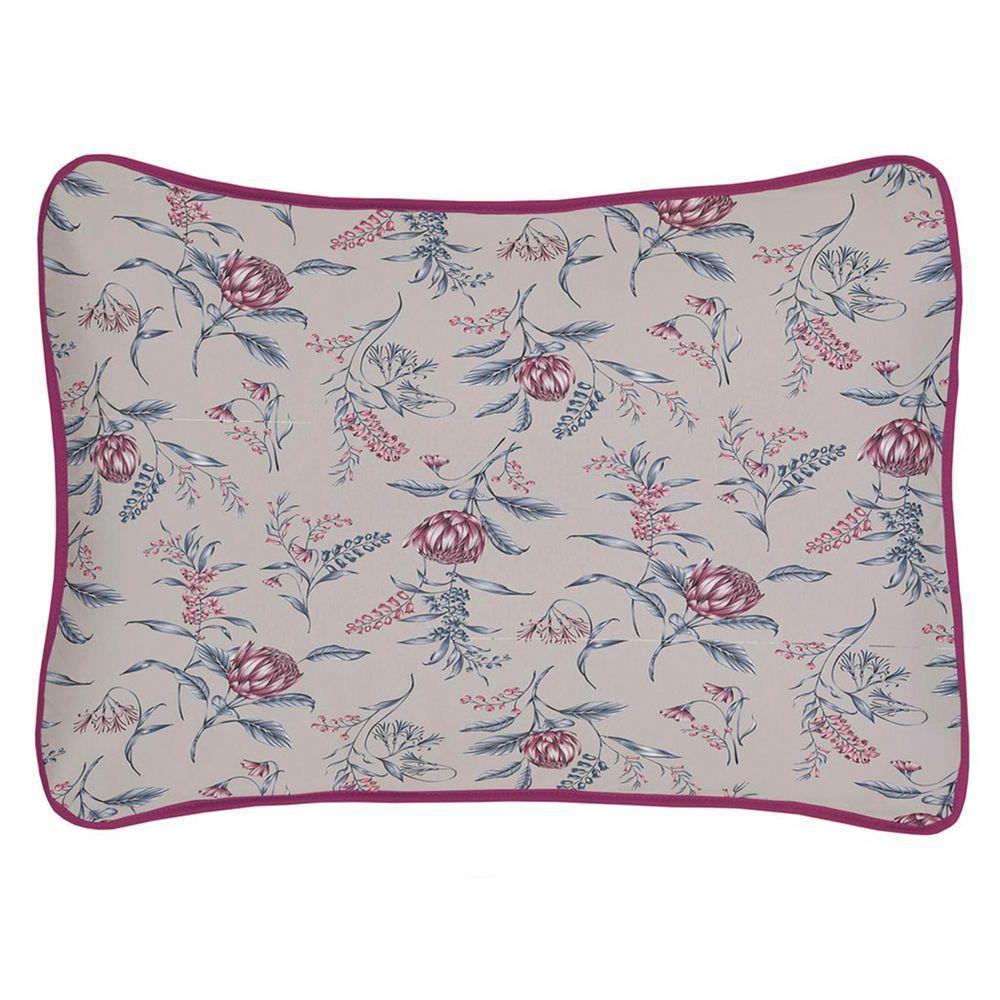 Fronha Avulsa Malha Estampada Com Viés Europa - 1