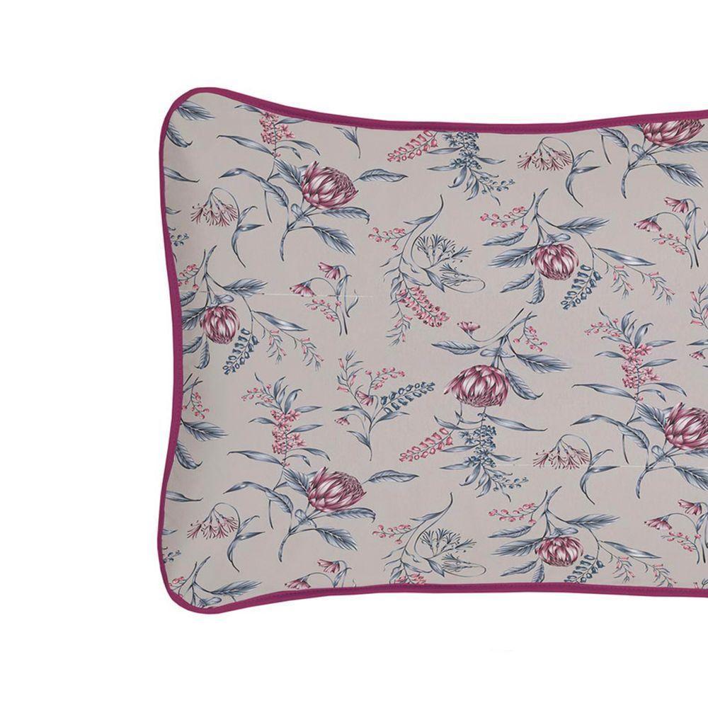 Fronha Avulsa Malha Estampada Com Viés Europa - 2