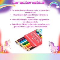 Kit 10 Lápis De Cor 12 Cores Faber Castell Ecolápis Sextavado Volta As Aulas - 5