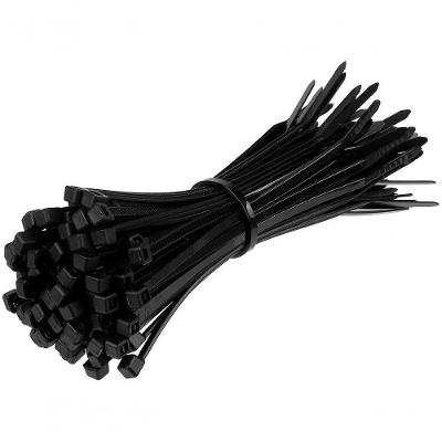 Abraçadeira Nylon Enforca Gato 2,5x150mm 100 Un Tradestar Preto