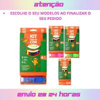 Kit Escolar Completo Coleção Com 18 Peças Para Pintura E Escrita Verde - 7
