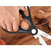 Conjunto De Facas De Cozinha Churrasco Cutelo Com Lâmina Aço Inox 6 Peças Preto - 4