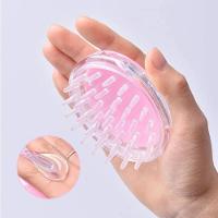 Escova Massageadora Capilar Couro Cabeludo Silicone Banho - 3