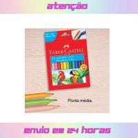 Canetinhas Hidracor Hidrográficas Faber Castell Com 12 Cores Volta às Aulas - 7