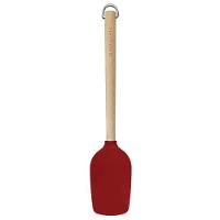 Espátula Colher Bambu Silicone Cozinha Vermelho Kitchenaid - 1