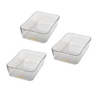 Jogo 3 Suportes Geladeira Gaveta Armário Organizador 30x20cm - 1