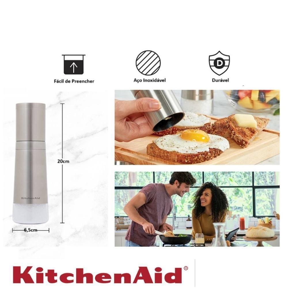 Conjunto Moedor De Sal E Pimenta Manual 2 Peças Kitchenaid - 6