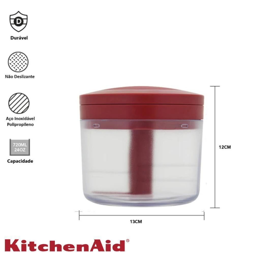 Processador De Alimentos Manual Triturador Moedor Kitchenaid - 8