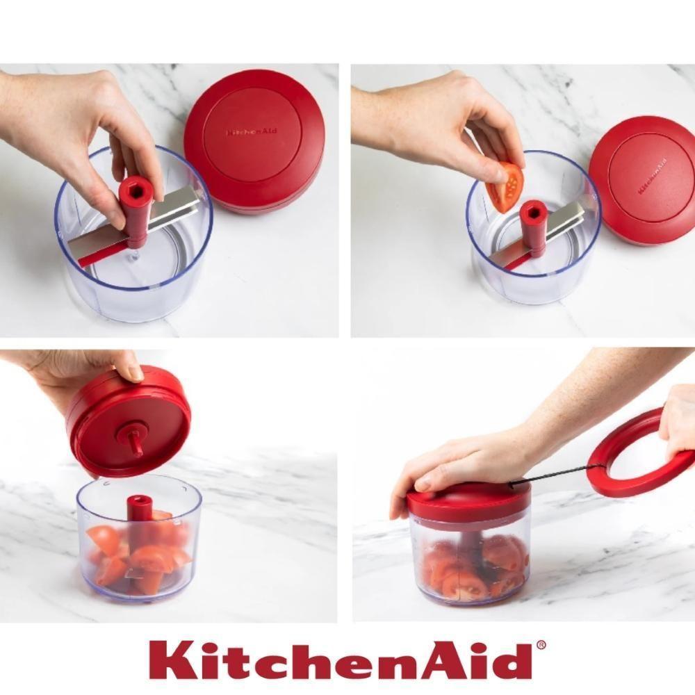Processador De Alimentos Manual Triturador Moedor Kitchenaid - 9