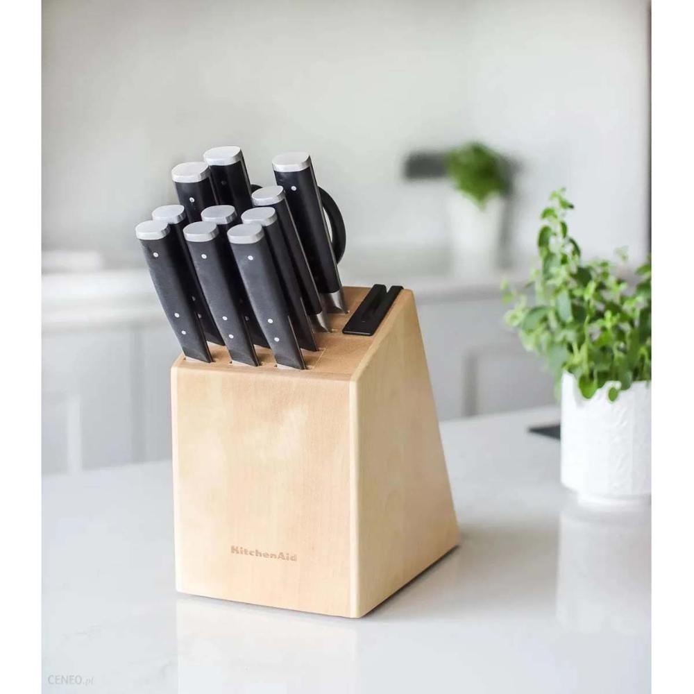 Conjunto Facas Forjadas Com Cepo Afiador 12 Pçs Kitchenaid - 2