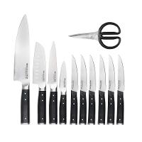 Conjunto Facas Forjadas Com Cepo Afiador 12 Pçs Kitchenaid - 6