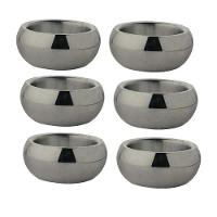 Jogo Para Sobremesa Em Inox Parede Dupla 6 Peças Allene - 1