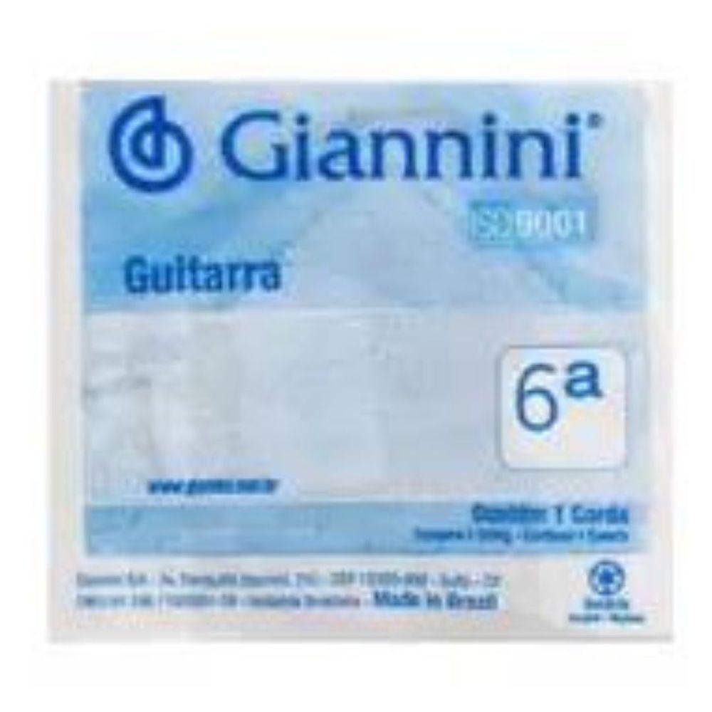 Corda Guitarra Ligth Geegst10.6 C/6 Giannini - 1
