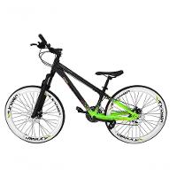 Bicicleta Aro 26 Vikingx Tuff X44 Preto-verde 21v Alumínio Freio A Disco Aros Vmaxx Brancos - 2