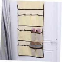 Sapateira Porta E Parede 20 Sapatos Divisorias Organizador Vertical Gigante Com Capacidade 10 Pares Dobravel Closets - 3