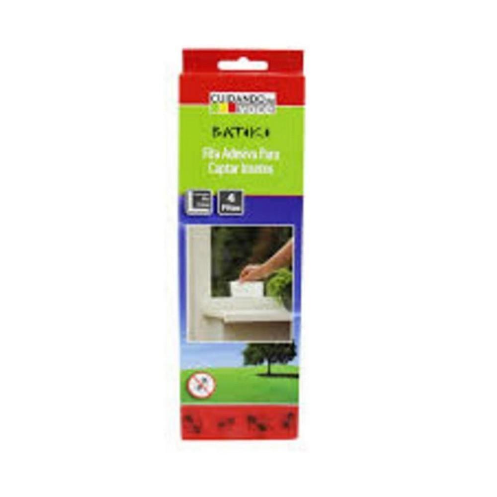 Fita Adesiva Armadilha Para Capturar Insetos Com 4 Unidades Cola Anti Formiga Mosca - 1