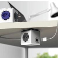 Adaptador Benjamim Múltiplo Powercube Pwc-x4u/3m Bivolt Elg - 6