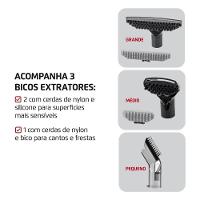 Extratora E Higienizadora Portátil Deep Cleaner I Mondial 1650W EXP-01-R 220V 60hz - 5