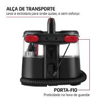 Extratora E Higienizadora Portátil Deep Cleaner I Mondial 1650W EXP-01-R 220V 60hz - 7
