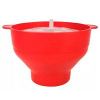 Balde Pipoca Pipoqueira Silicone Para Micro-ondas Sem óleo - 2
