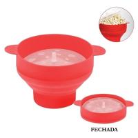 Balde Pipoca Pipoqueira Silicone Para Micro-ondas Sem óleo - 4