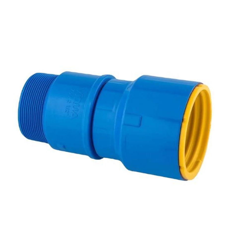 Adaptador Fêmea Engate Rápido Roscável 2x1.1/2 Pol. Viqua - 1