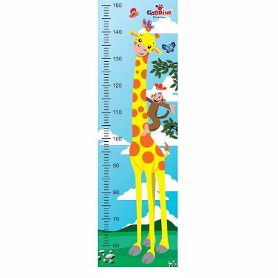 Régua Animada Para Medição De Altura - Girafa - Ciabrink