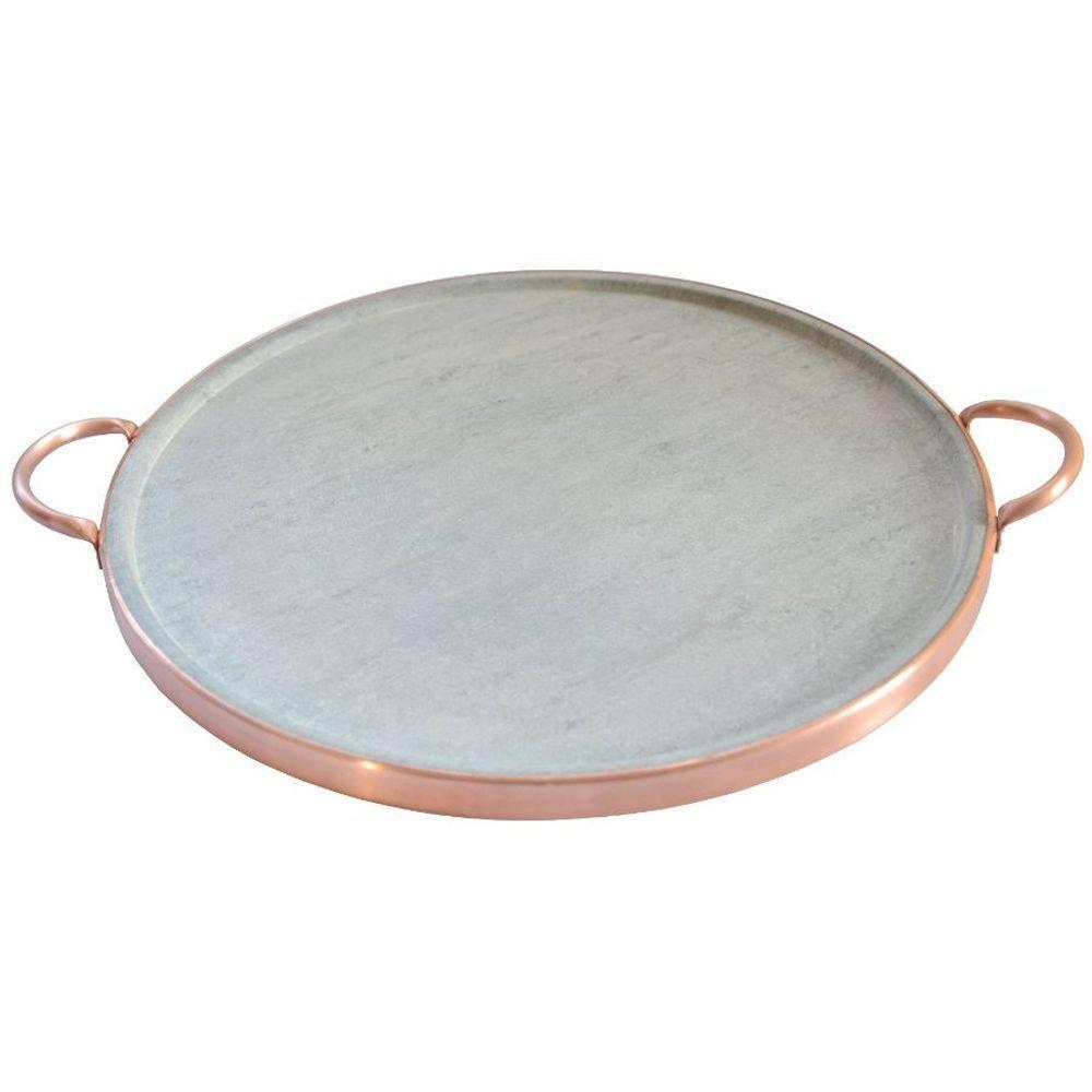 Forma De Pedra Sabão Para Pizza 27 Cm - 1