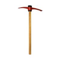 Picareta Pá E Ponta Cabo Madeira Encerado Cunha Polietileno - 1