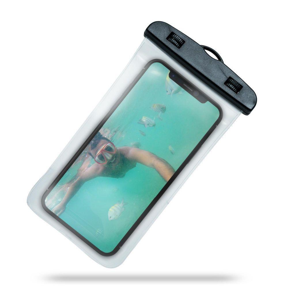 Case Capa Inova A Prova D'agua Para Smartphone Branco - 2