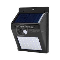 Luminária Solar 30 Leds Sensor De Movimento Lâmpada á Prova D'água Para área Externa Jardim - 5